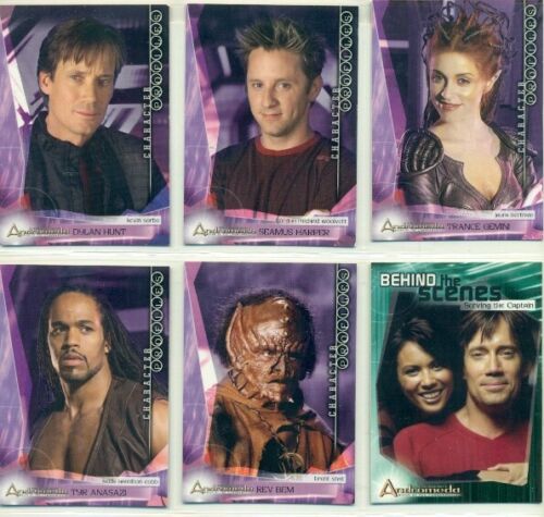 LOOSE TRADING CARD LOT - ANDROMEDA - SEASON 2 - OVER 60 CARDS - KEVIN SORBO - Picture 1 of 2