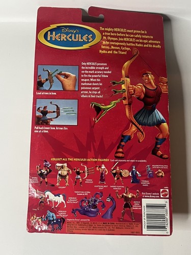 Vintage Mattel / Disney 1997 - HERCULES - Tribow Hercules - Actionfigur - Bild 5 von 5