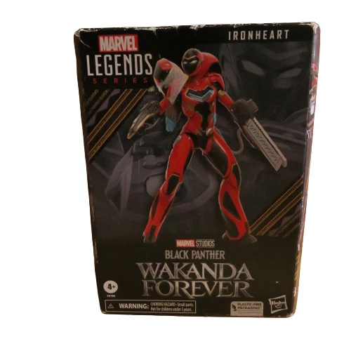 FIGURA MARVEL LEGENDS BLACK PANTHER 2 WAKANDA FOREVER IRONHEART 6" nueva en caja