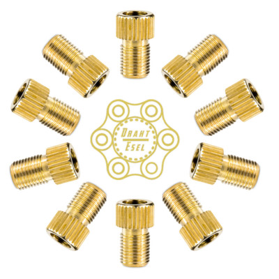 Lot de 15 adaptateurs de valve de vélo DV AV SV pour