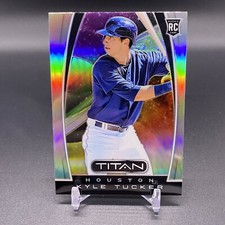 Prizm Holo! 🚨2019 Panini Titan Kyle Tucker RC Houston Astros Rookie Refractor 5