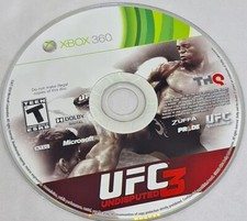 UFC Undisputed 3 Microsoft Xbox 360 Disc Only Tested AND works