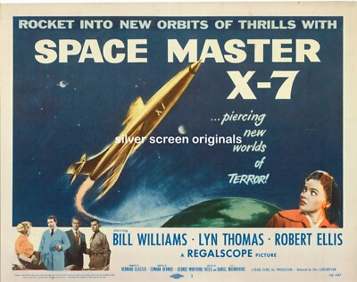 Space Master X-7 1x ORIGINAL US Lobby Card Bill Williams Edward Bernds 1958
