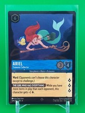 Ariel Treasure Collector 139 Disney Lorcana Ursula's Return Super Rare Cold Foil