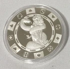 Sexy You Lose Sexy 1 troy Oz .999 Fine Silver Round Coin Watch Out For Snakes!