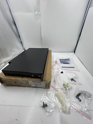 Black Box JPM407A-R5 JPM400 Series Rackmount Fiber Rack Shelf Enclosure - 1U