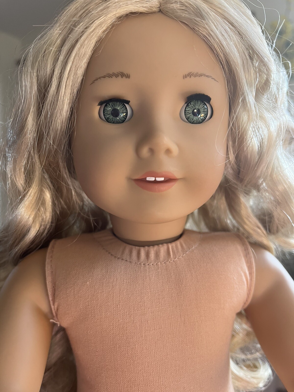 American Girl Doll 18" Doll in Caroline Abbott w/ Meet Dress 2014