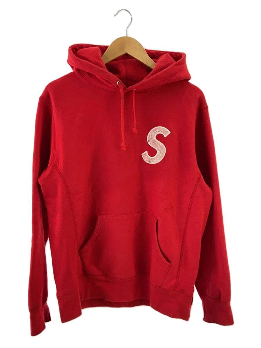 Sweat à capuche Supreme S LOGO rouge M occasion