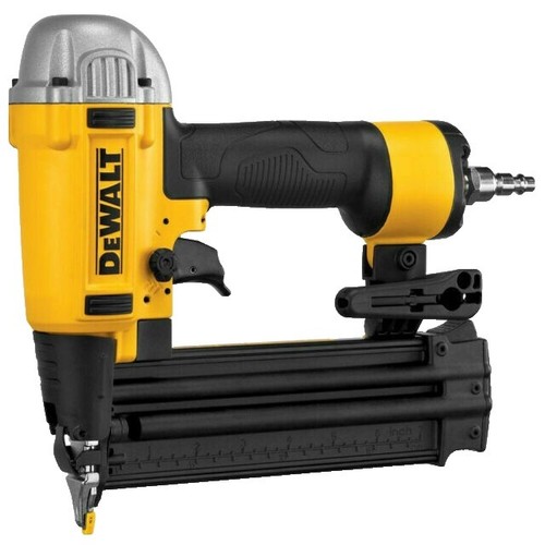 DEWALT 18V DC618 CORDLESS NAIL GUN HARD CASE BATTERY CHARGER NAILS