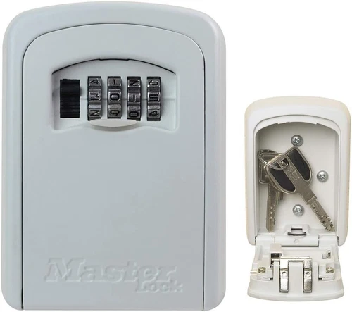 Key Safe Medium size Wall mounted White Outdoor Key Lock Box | FREE SHIPPING AU