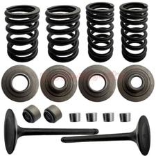 Cylinder Head Intake & Exhaust Valve Seals Kit for Yamaha Big Bear 400 2000-2012