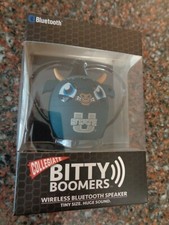 Bitty Boomers Weber State Aggies Collegiate Bluetooth Speaker Brand New