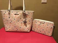 Michael Kors Jet Set Airplane Tote & Cross Body Sets
