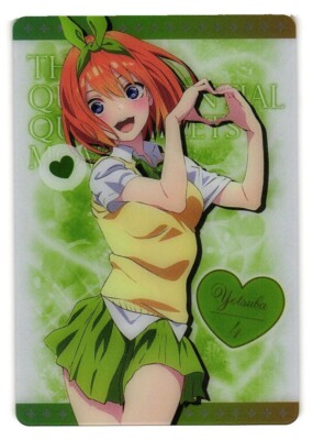 Yotsuka 1-19 The Quintessential Quintuplets Movie Bandai Metallic