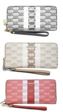 Michael Kors Jet Set Travel Large Continental Zip-Around Wallet Wristlet 298