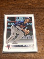 2022 Topps Series 1 Baseball Base Set #306 Andrelton Simmons Minnesota Twins T3