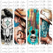 Sublimation Print Western Ready To Press Paper Ink Heat Transfer