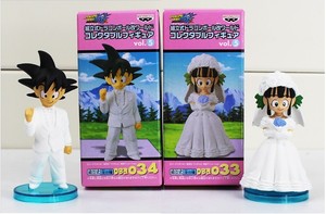 Dragon ball DRAGONBALL PERSONAGGI SET ANIME MANGA Son Goku Chichi MATRIMONIO WEDDING