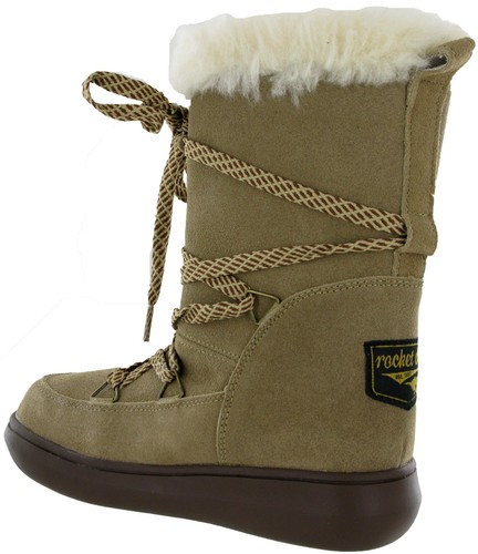 Botas al Tobillo Rocket Dog Snowcrush Gamuza Parte Superior Forradas de Piel Suave Cálidas Damas Moda - Imagen 14 de 20