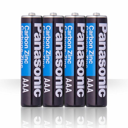 New 4PACK Panasonic AAA Batteries Carbon Zinc Super Heavy Duty Power Battery AAA - Picture 3 of 4