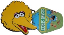 Sesame Street BIG BIRD Metal/Enamel 3 1/2" Wide BELT BUCKLE