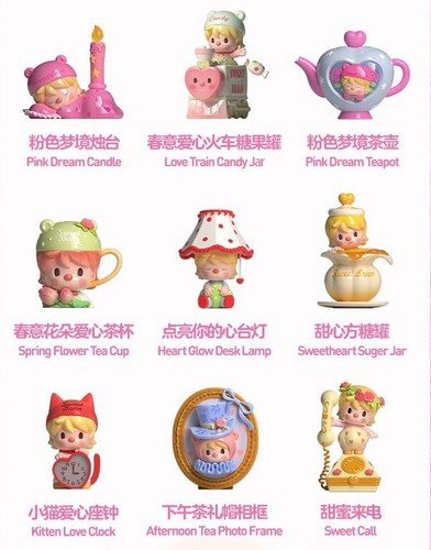 POPMART Sweet Bean Love Afternoon Tea Series Blind Box Confirmation - Picture 15 of 25