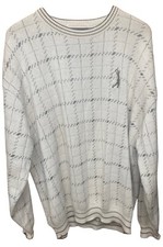VTG Carmel Golf Sweater Mens 2XL Golfer Knit Algodon Cotton Made In USA XXL