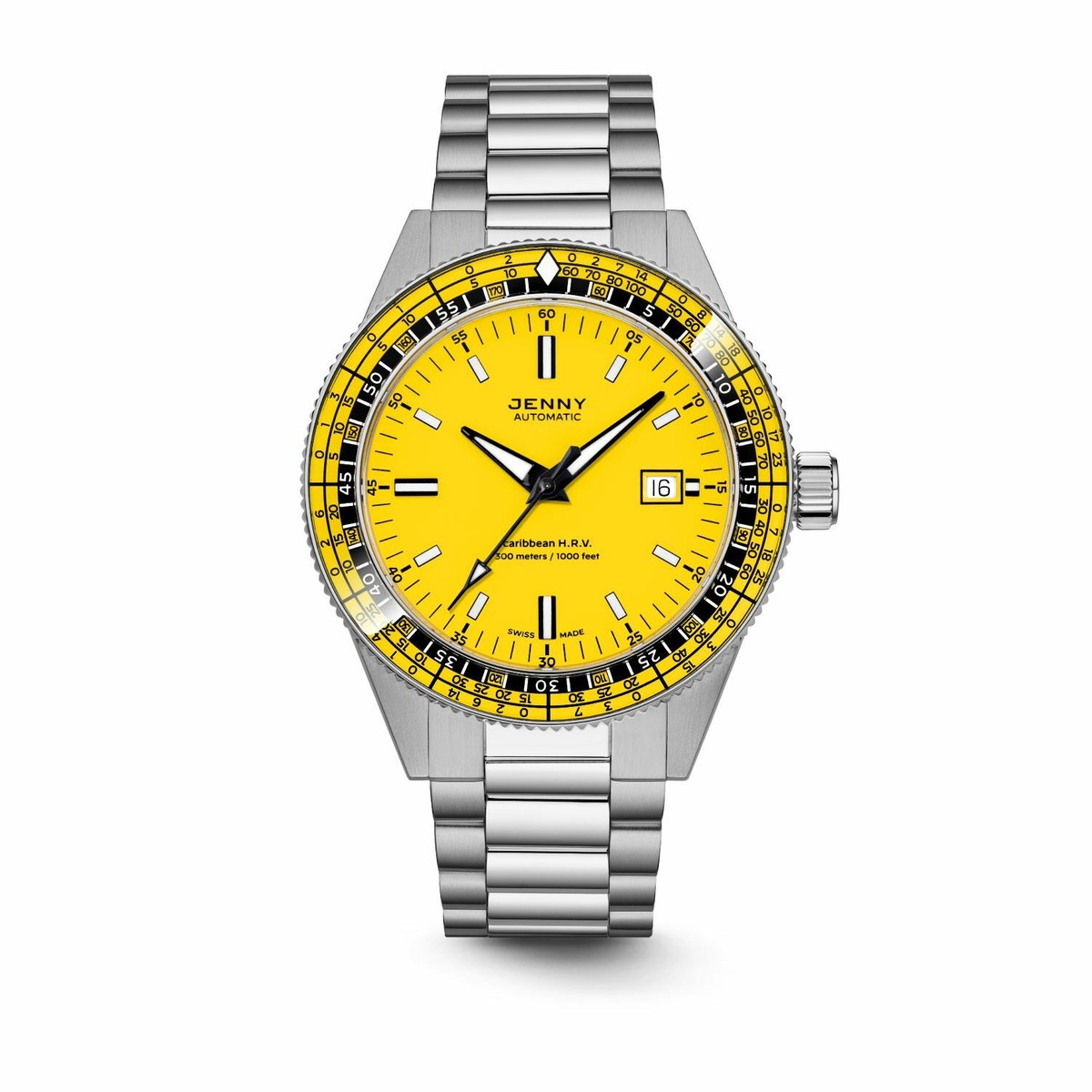Jenny JE122001004 Men's Caribbean H.R.V. Yellow Swiss