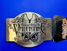 Bullet for my Valentine Heavy Metal Band Serpents Emblem NOS Bravado Belt Buckle