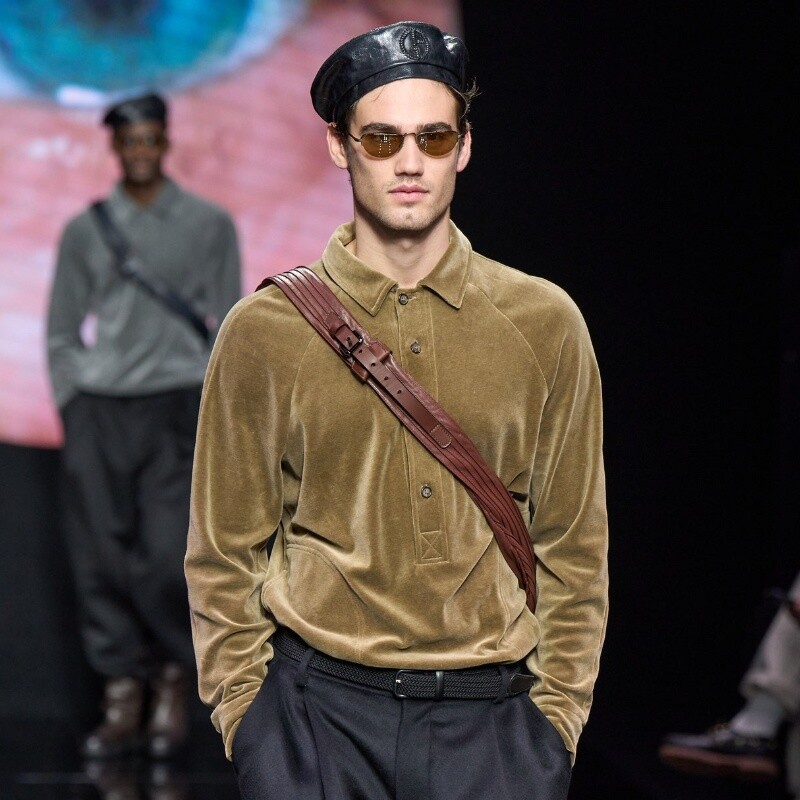 ALTRA Camicia manica lunga scamosciata moda 2025 uomo leggera business casual colletto bavero