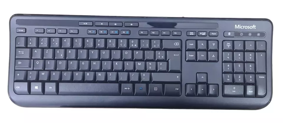 Microsoft 600 Keyboard and Mouse USB Wired French AZERTY Layout - Image 2 of 4