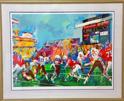 LeRoy Neiman, In The Pocket, LE Signed & Numbered Serigraph | eBay