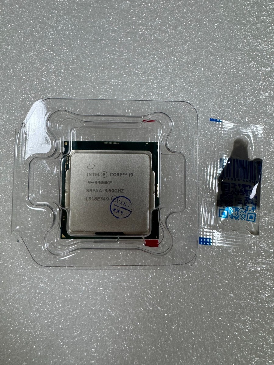 Intel Core i9-9900KF 3.6GHz 動作確認済み Core CPU Intel Core i9-9900KF SRFAA 3.60GHz 動作未確認【10 i9