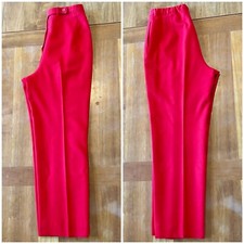 Vintage 80s Pendleton Red Pants 100 Wool Preppy Tailored Size 12 P