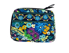 Vera Bradley Med Tablet Sleeve iPad Zip Case Book Cover 8 X 10 Blue Floral
