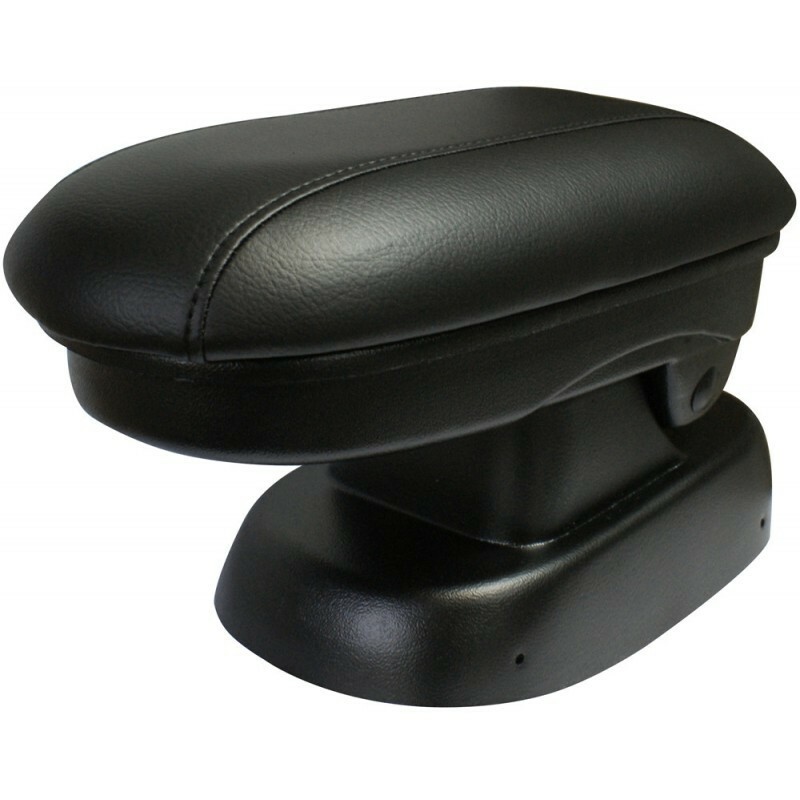 Bracciolo portaoggetti similpelle nero Fiat 500X dal 2014