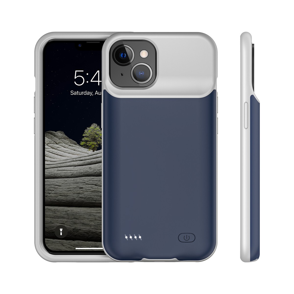 Power Bank Battery Case Charger Full Body TPU Soft edge For iPhone 11 Pro  Max