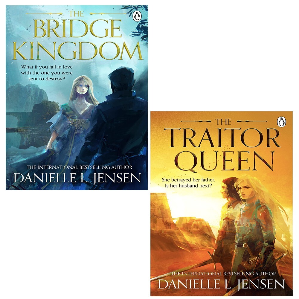 Bridge Kingdom Serics 2 Books Set by Danielle L. Jensen Traitor Queen Paperback