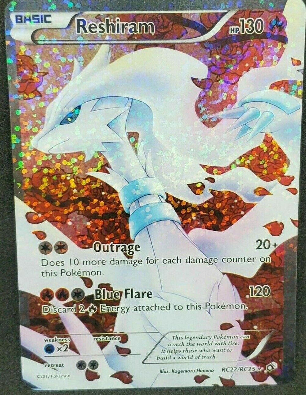 Reshiram (Full Art) (RC22) [Legendary Treasures: Radiant