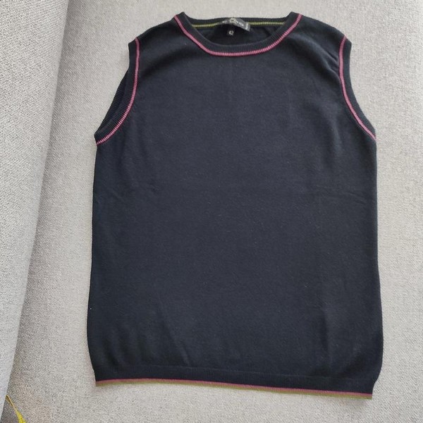 Women Etro Vest Black 36 / S / 44