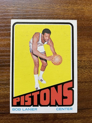 Bob Lanier #80 1972 Topps card