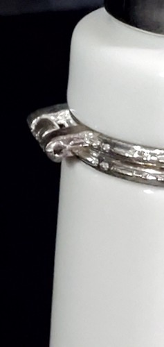 Caja de baratijas Avon 2004 coleccionable Happy Holidays nueva blanca/plateada ENVÍO GRATUITO - Imagen 5 de 15