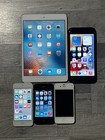 Lot of 15 mixed Apple iPhone 5/4/7+/ Touch/iPad 16Gb Smartphones Power On