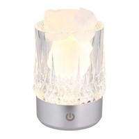 Tischleuchte Beistelllampe Leselampe Kristall Effekt Touchdimmer H 10,5 Cm