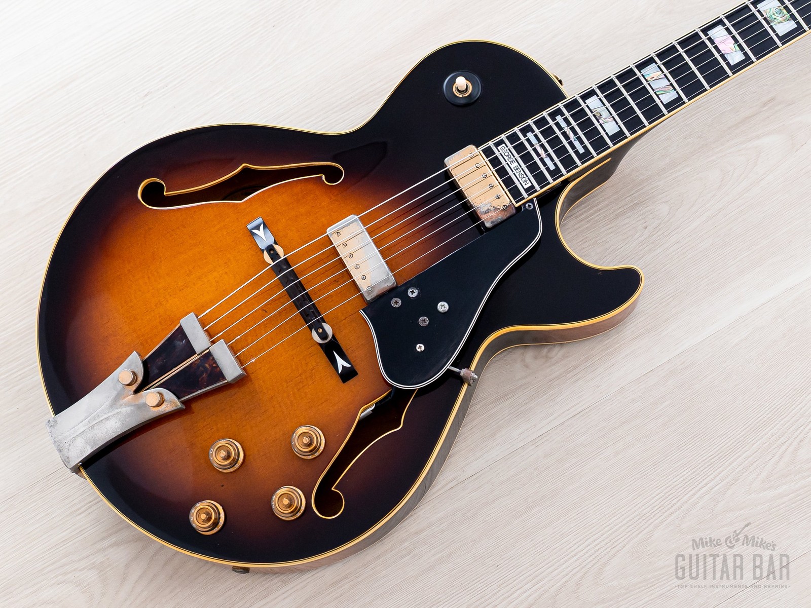 1978 Ibanez George Benson Signature GB10 Archtop Electric Guitar, Japan Fujigen