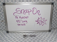 Snap-On 1/4" Drive Ratchet TM70B- 4-1/2" Long