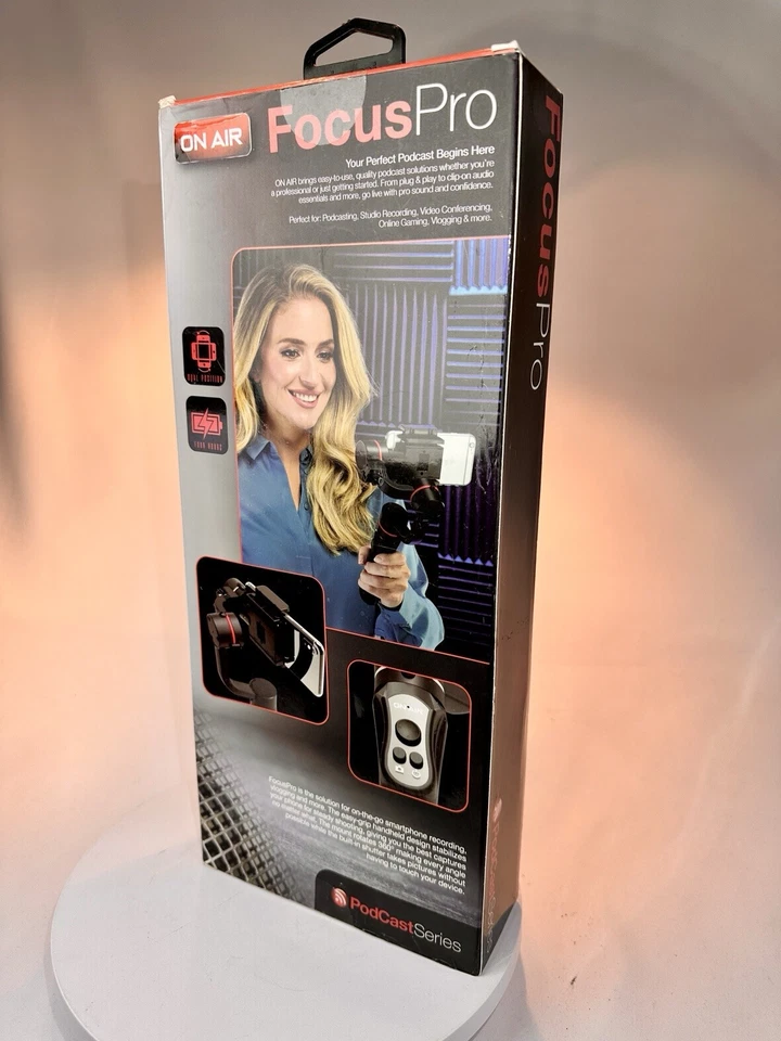 Tzumi Focus Pro 3 Axis Handheld Gimbal Electric Stabilization and Shutter - New - Image 3 of 4