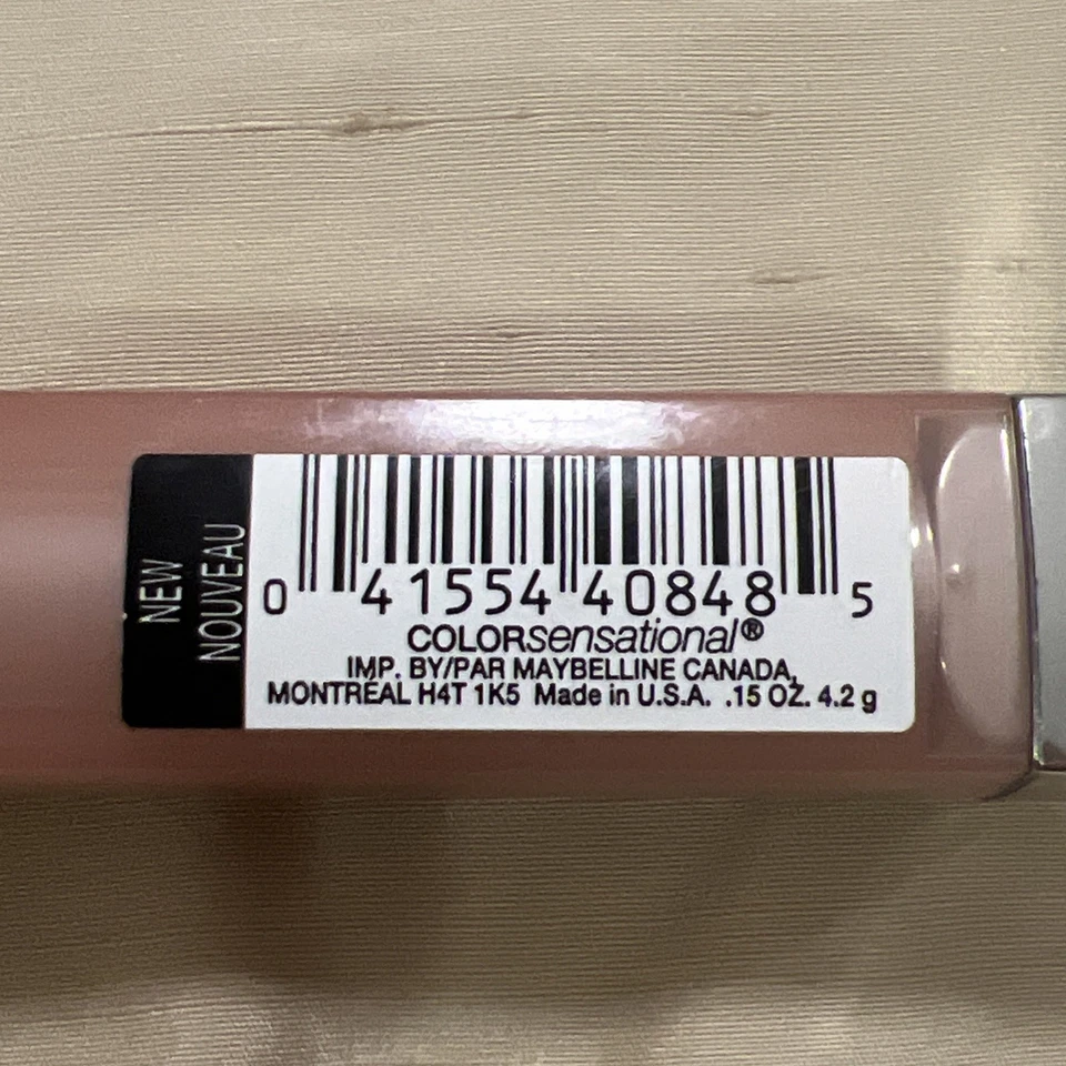 Lápiz labial Maybelline 910 DESNUDO TODO 0,15 oz {Envío gratuito} Leer Foto 4 de 4