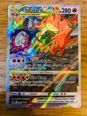 NM! Charizard VStar SWSH262 Ultra Premium Collection Full Art Promo Pokemon  Card | eBay UK