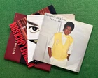 MICHAEL JACKSON  THRILLER SYNTH POP  HOUSE FOUR VINTAGE  7" VINYL 45 RPM RECORDS